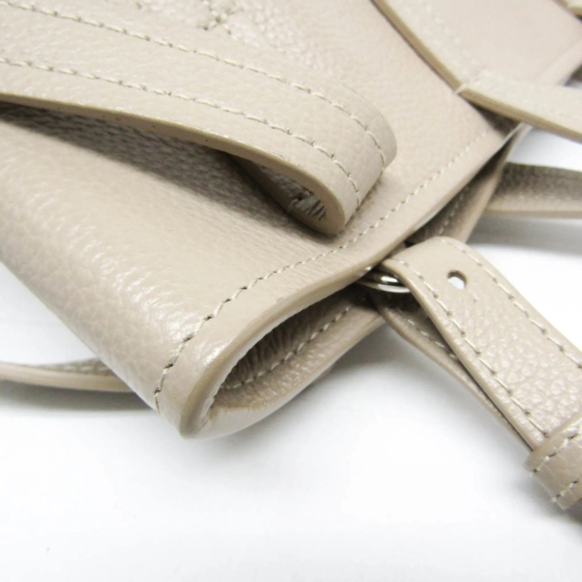 Balenciaga Beige Pony-Style Calfskin Bag
