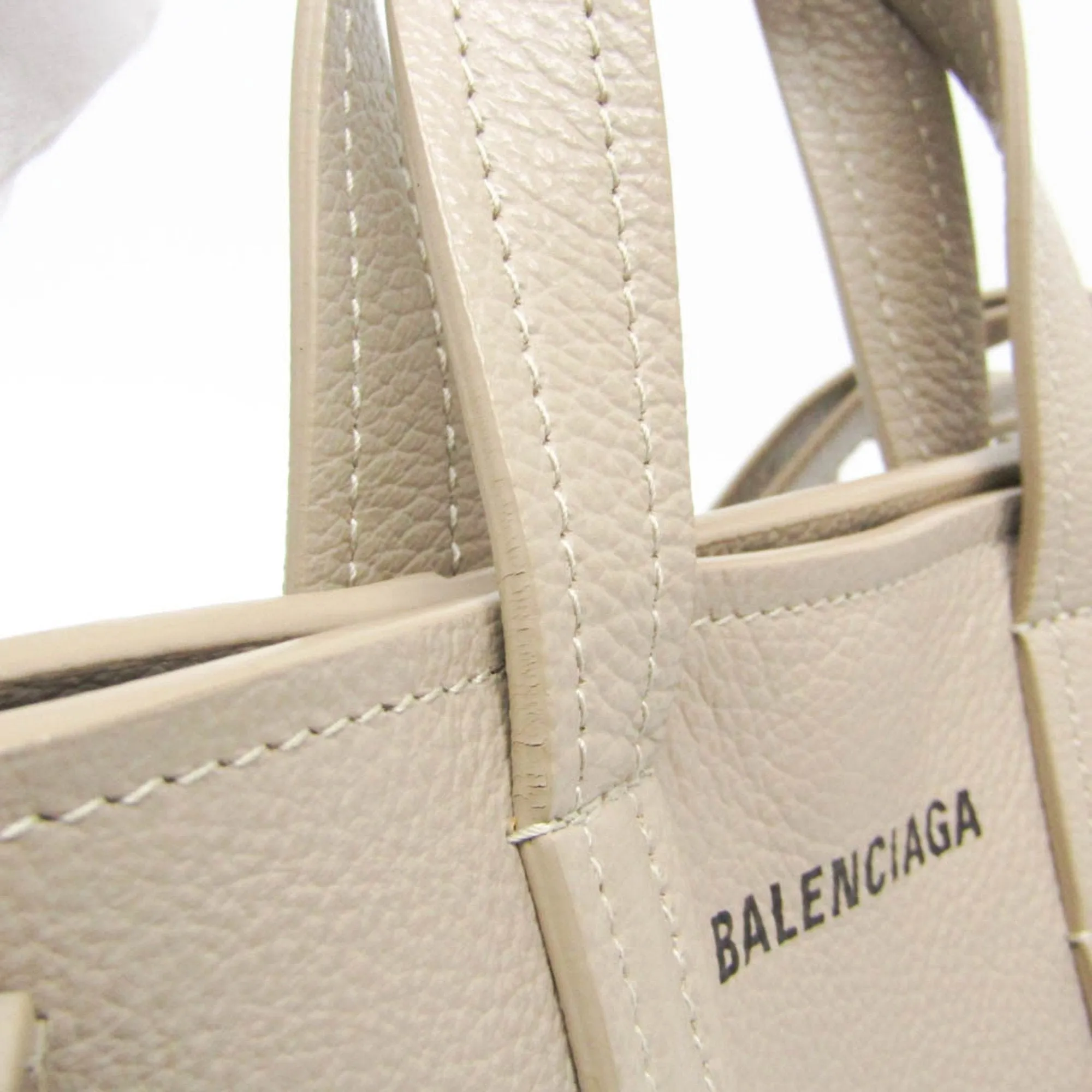 Balenciaga Beige Pony-Style Calfskin Bag