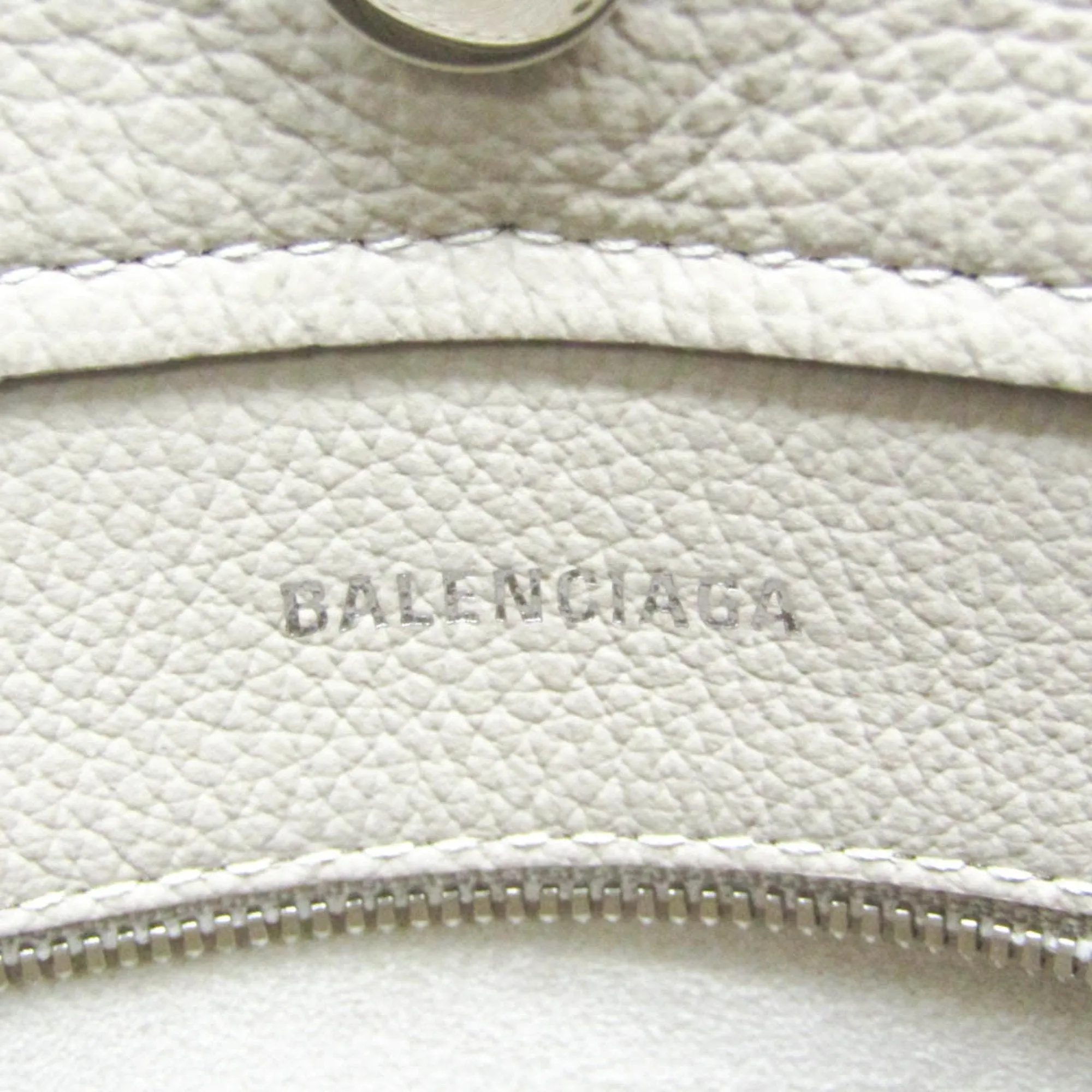 Balenciaga Beige Pony-Style Calfskin Bag