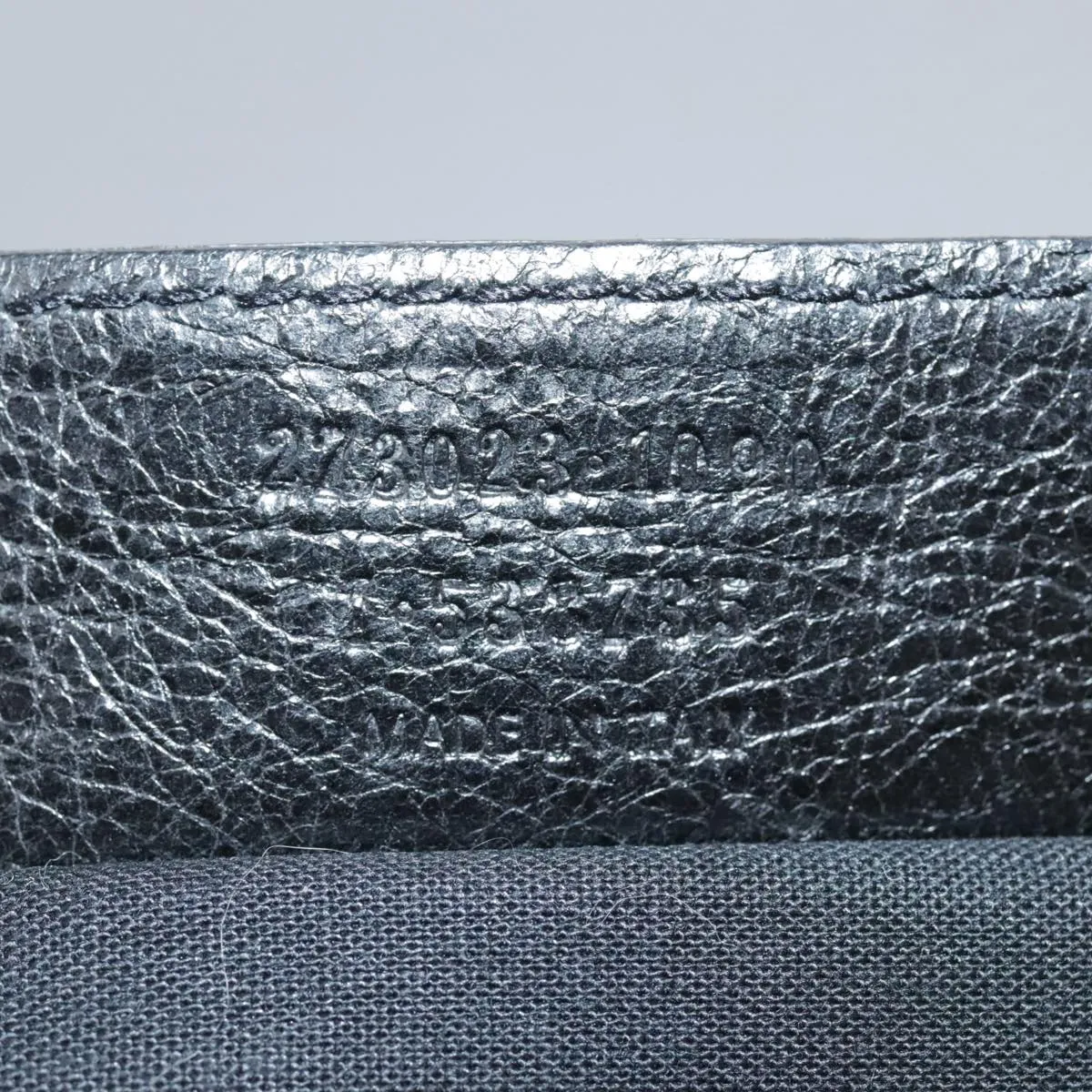 Balenciaga Clip Black Leather Bag