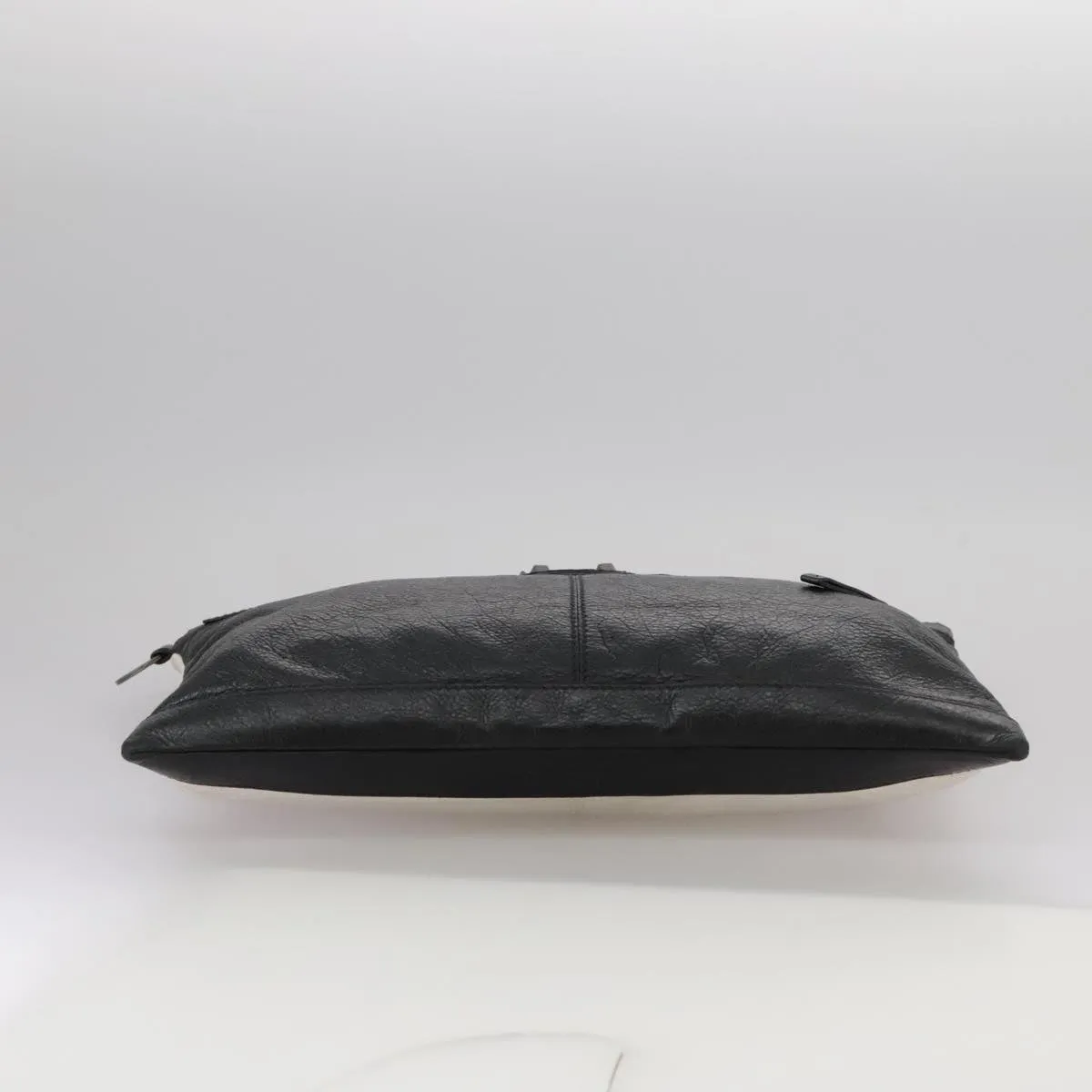 Balenciaga Clip Black Leather Bag