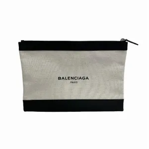 Balenciaga Ecru Canvas Bag