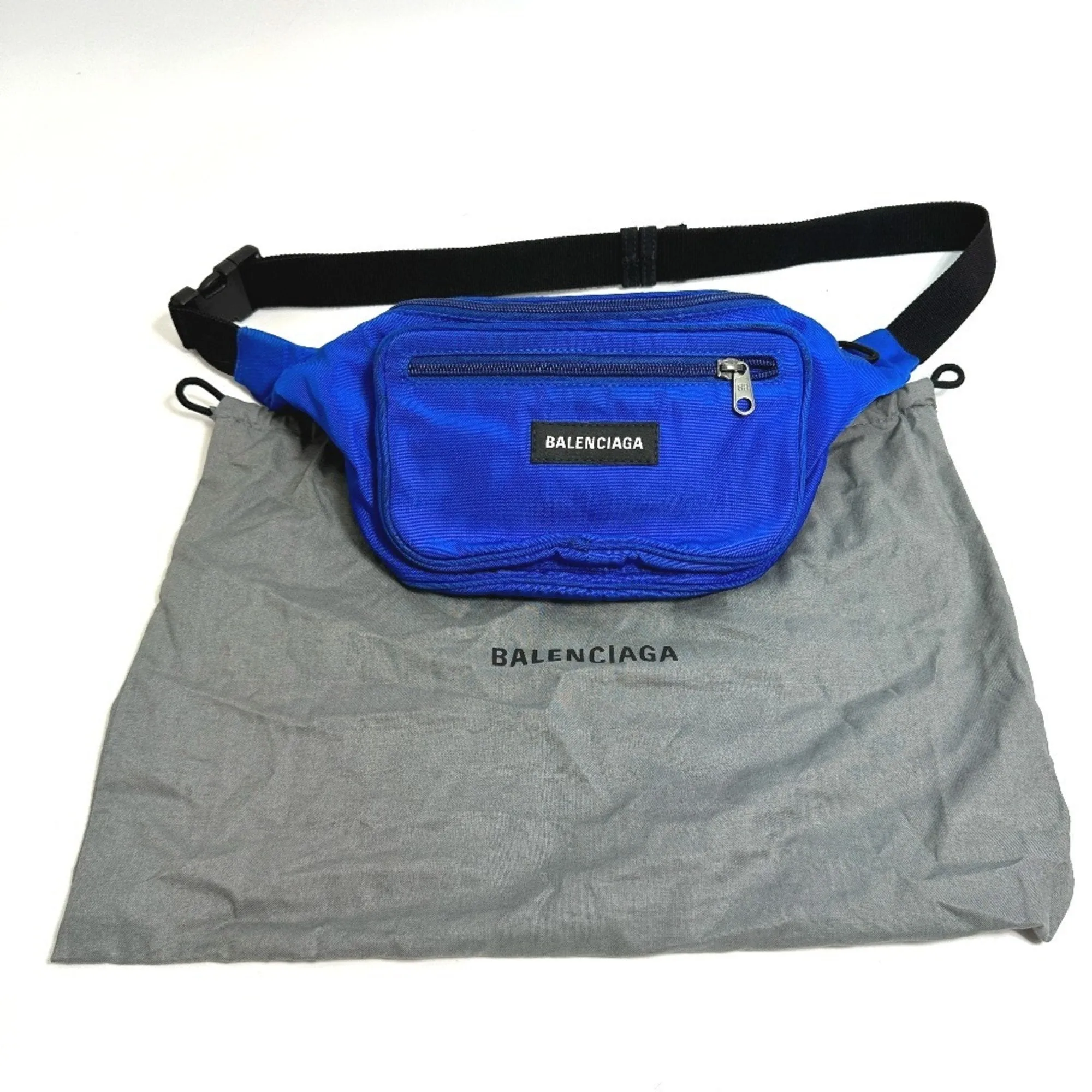 Balenciaga Explorer Blue Synthetic Bag