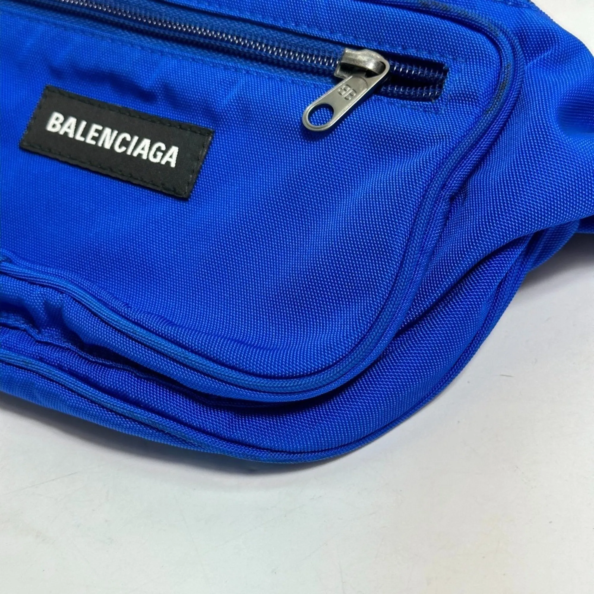 Balenciaga Explorer Blue Synthetic Bag