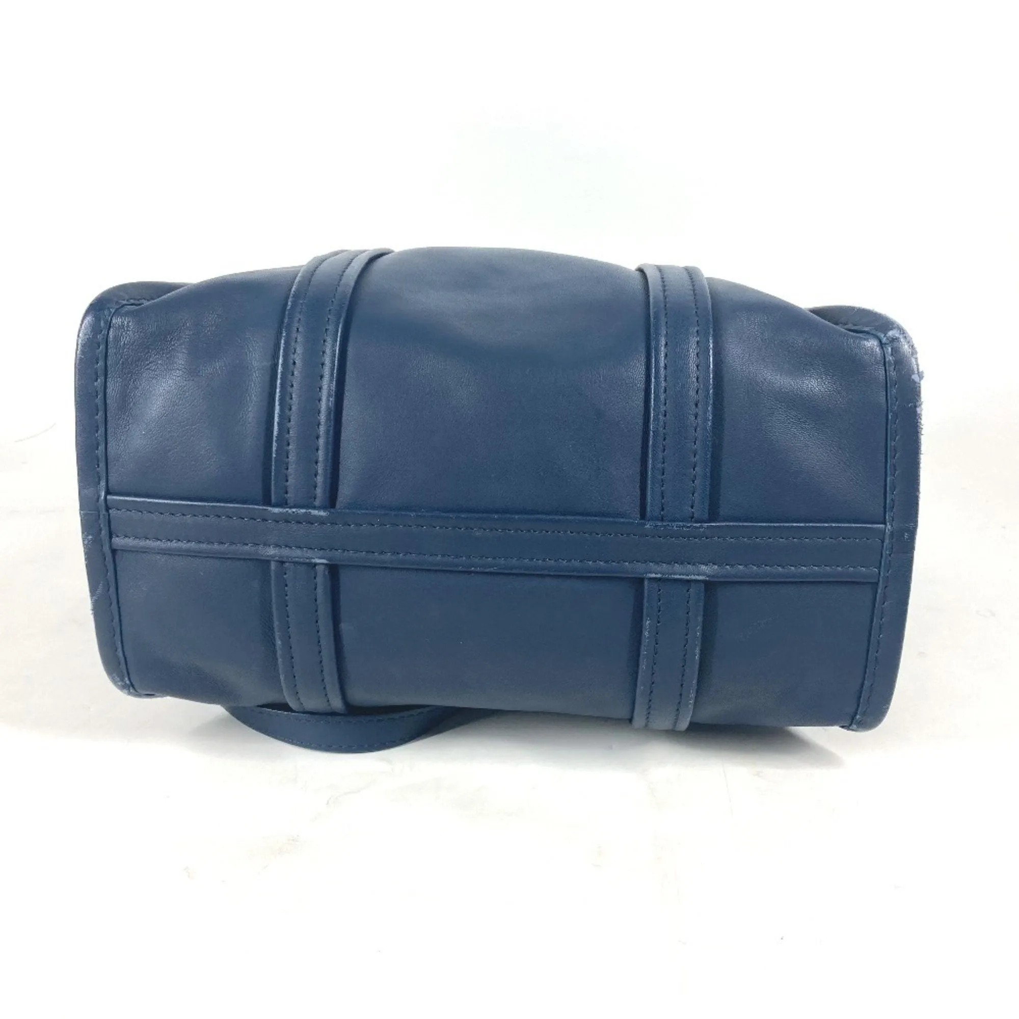 Balenciaga Navy Leather Bag