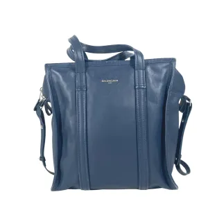 Balenciaga Navy Leather Bag