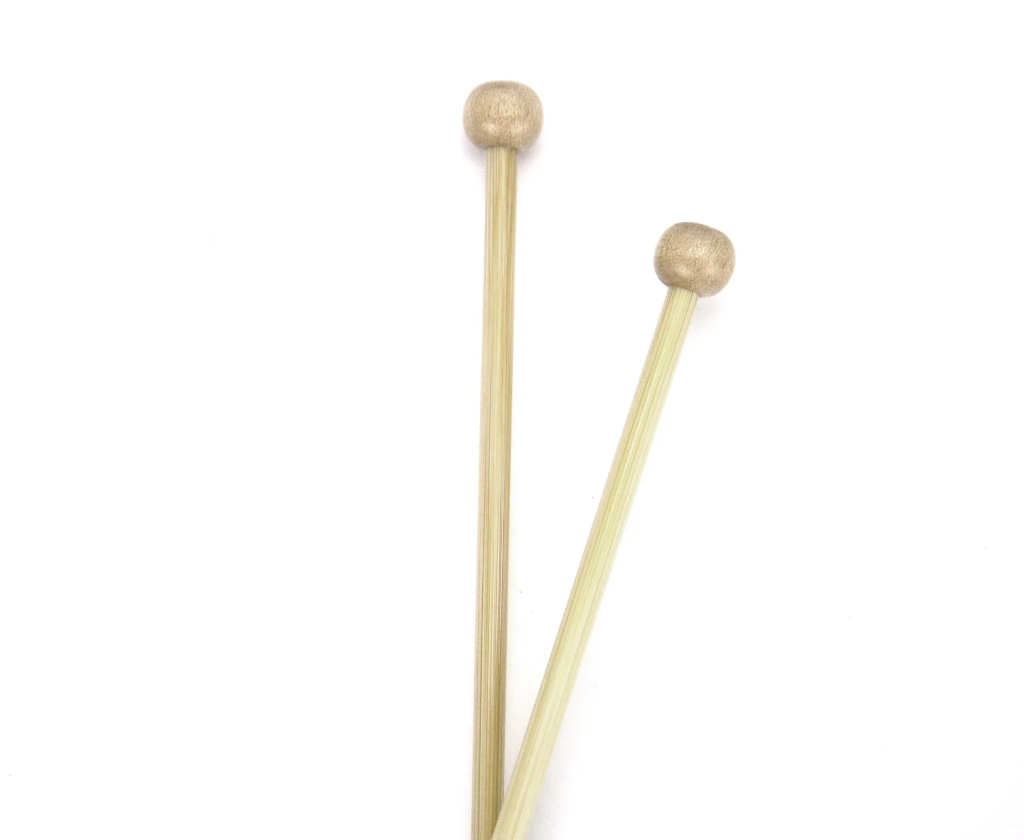 Bamboo Single Point Knitting Needles - 2mm to 6.5mm