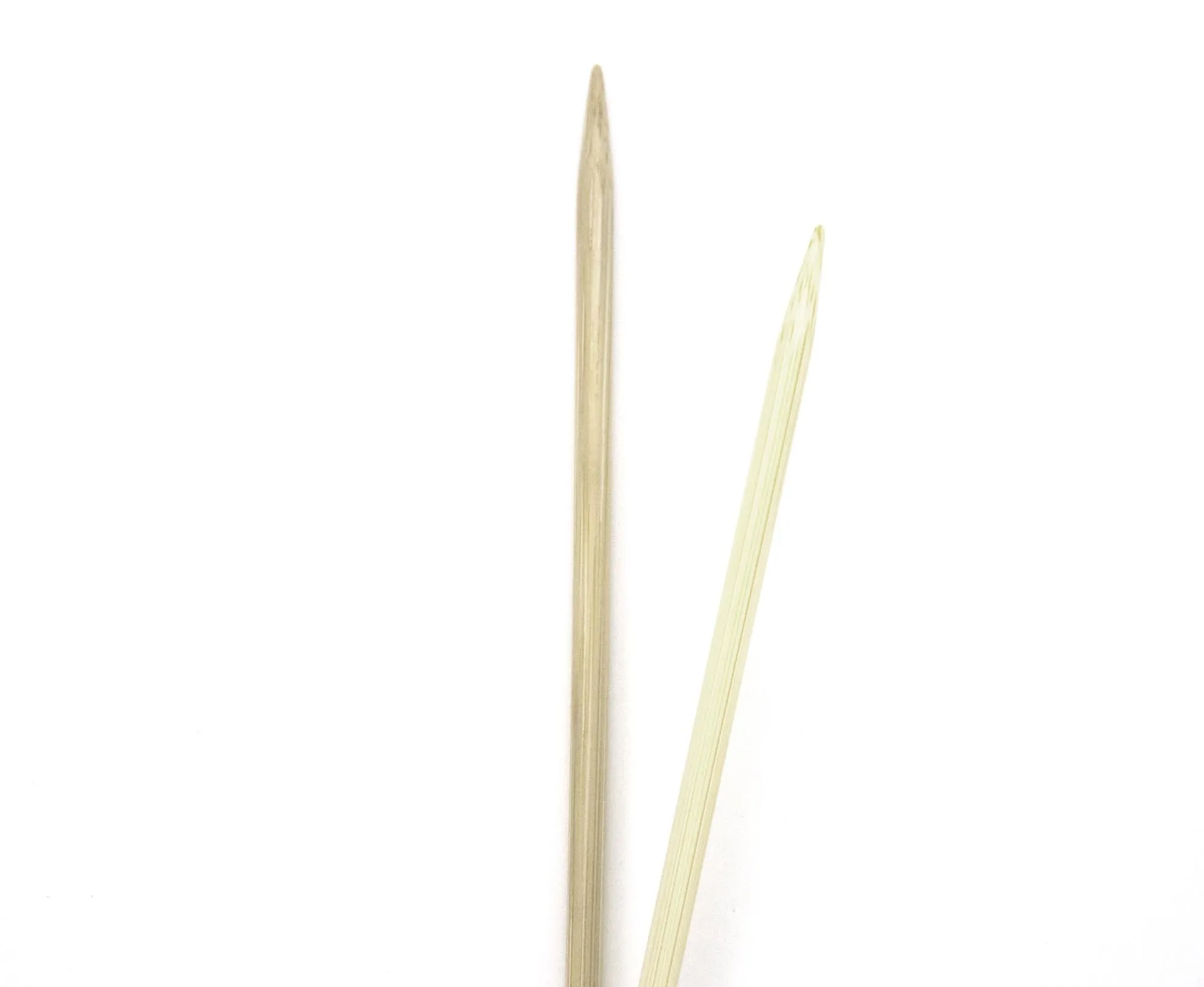 Bamboo Single Point Knitting Needles - 2mm to 6.5mm