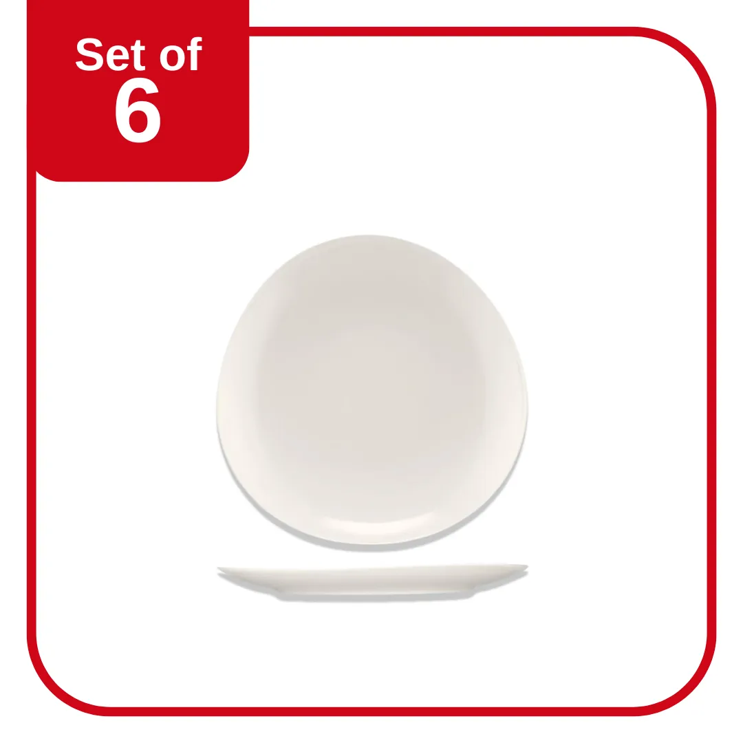 BAUSCHER PURITY ASYMMETRIC COUPE PLATE 290mm