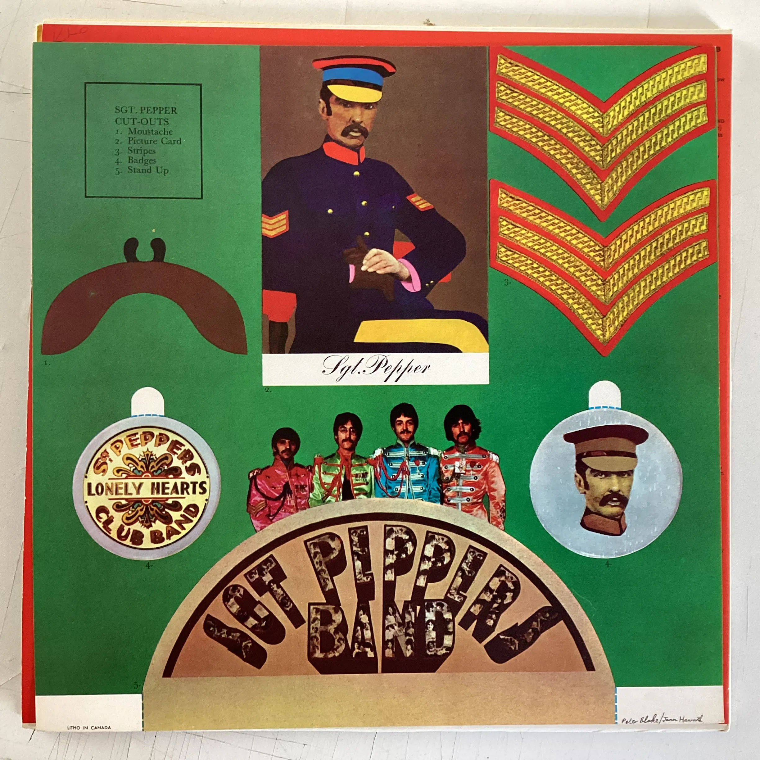BEATLES = SGT. PEPPER’S LONELY HEARTS CLUB BAND (CDN 1971) (USED)