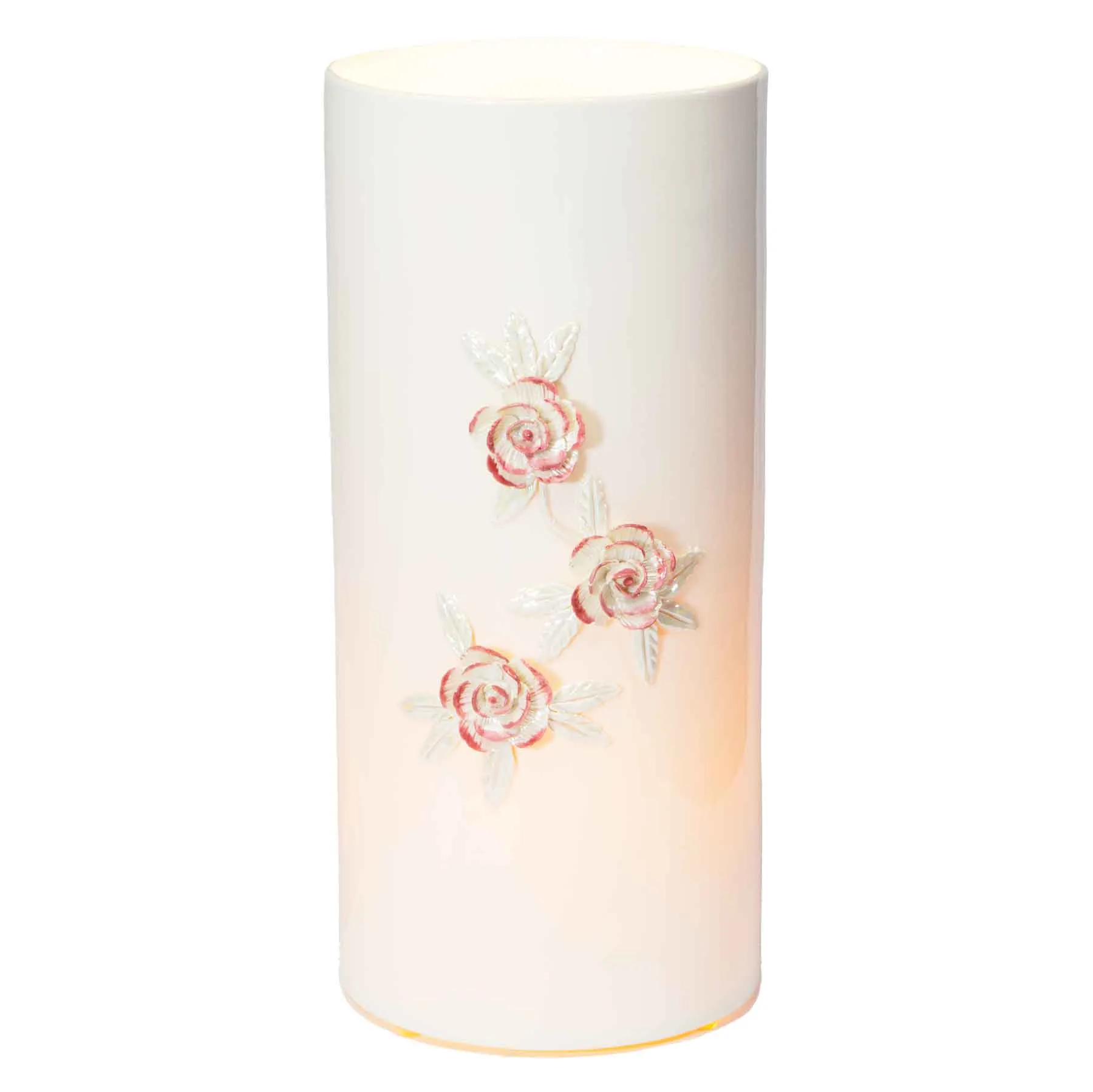 Belleek Peony Luminaire Lamp