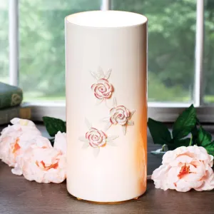 Belleek Peony Luminaire Lamp