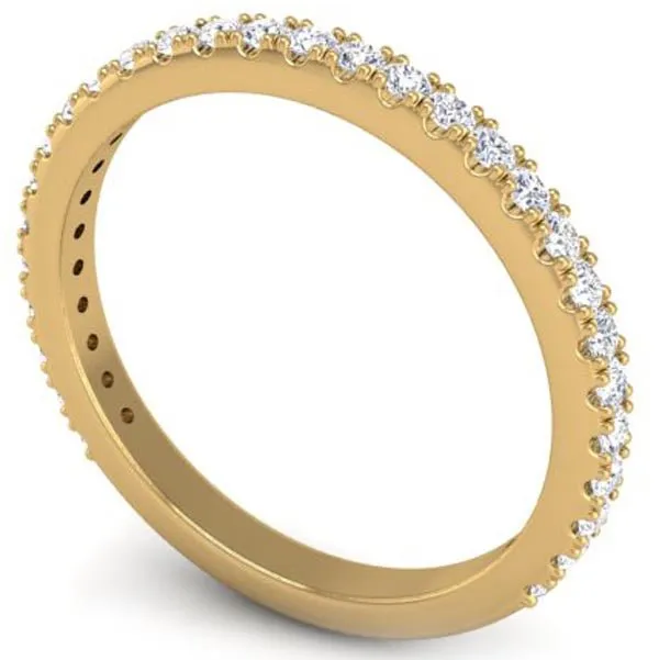 Ben Garelick Sargus Classic Diamond Shared Prong Wedding Band