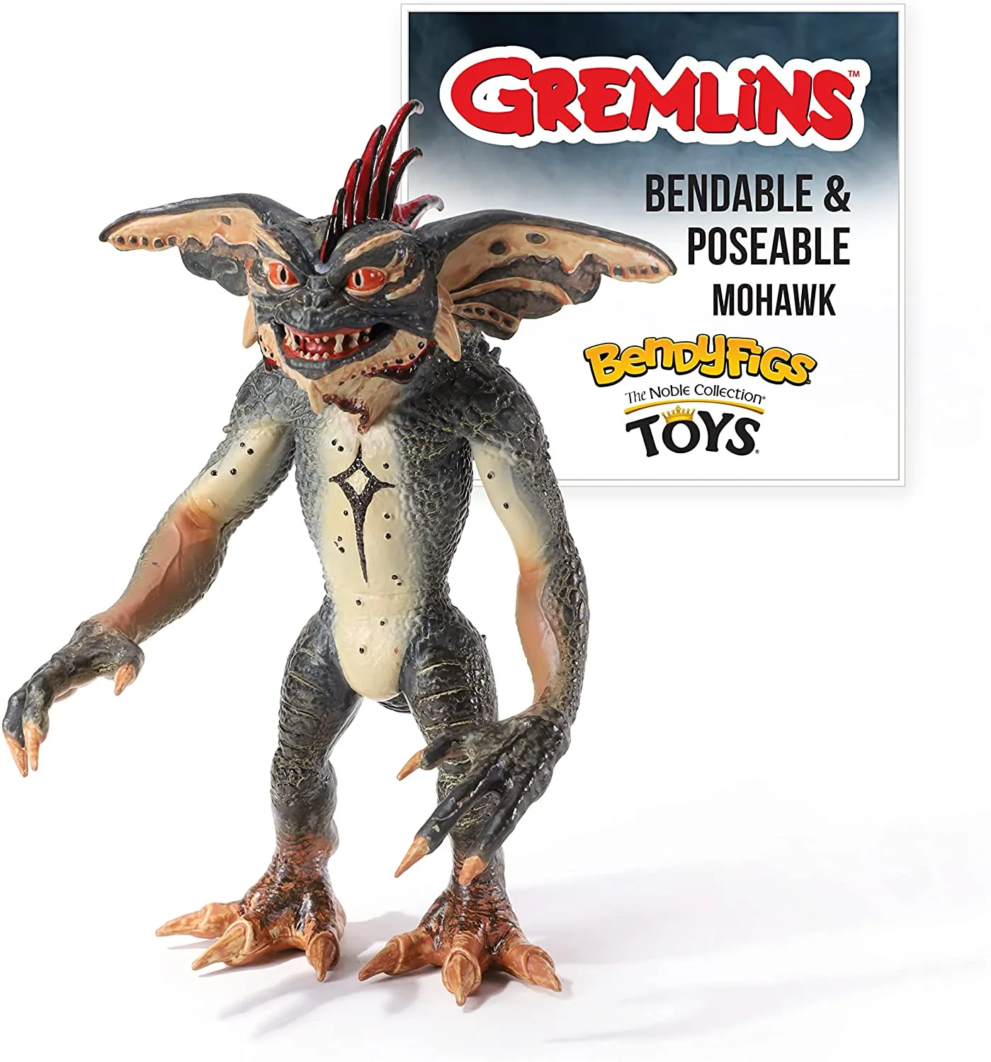 BendyFigs Gremlins Movie 7 Inch Figure - Mohawk