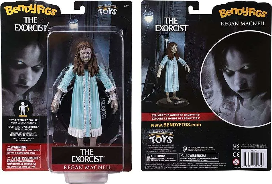 BendyFigs Horror The Exorcist Movie 7 Inch Figure - Regan