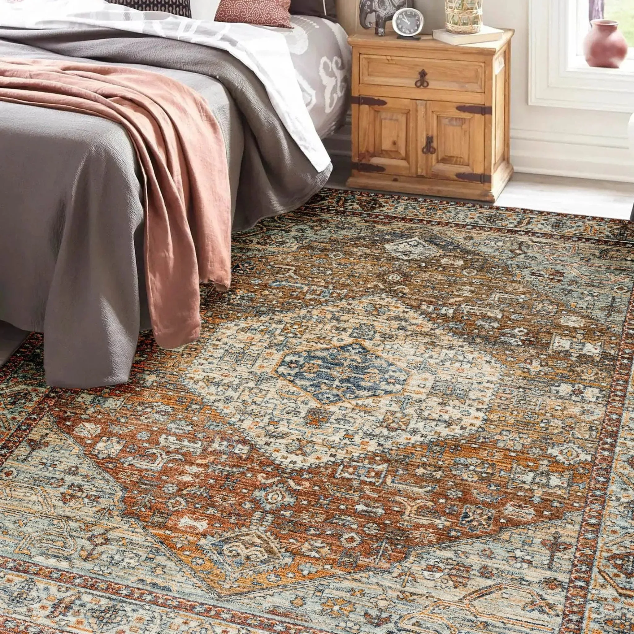 Bergama BE1 Paprika Rug