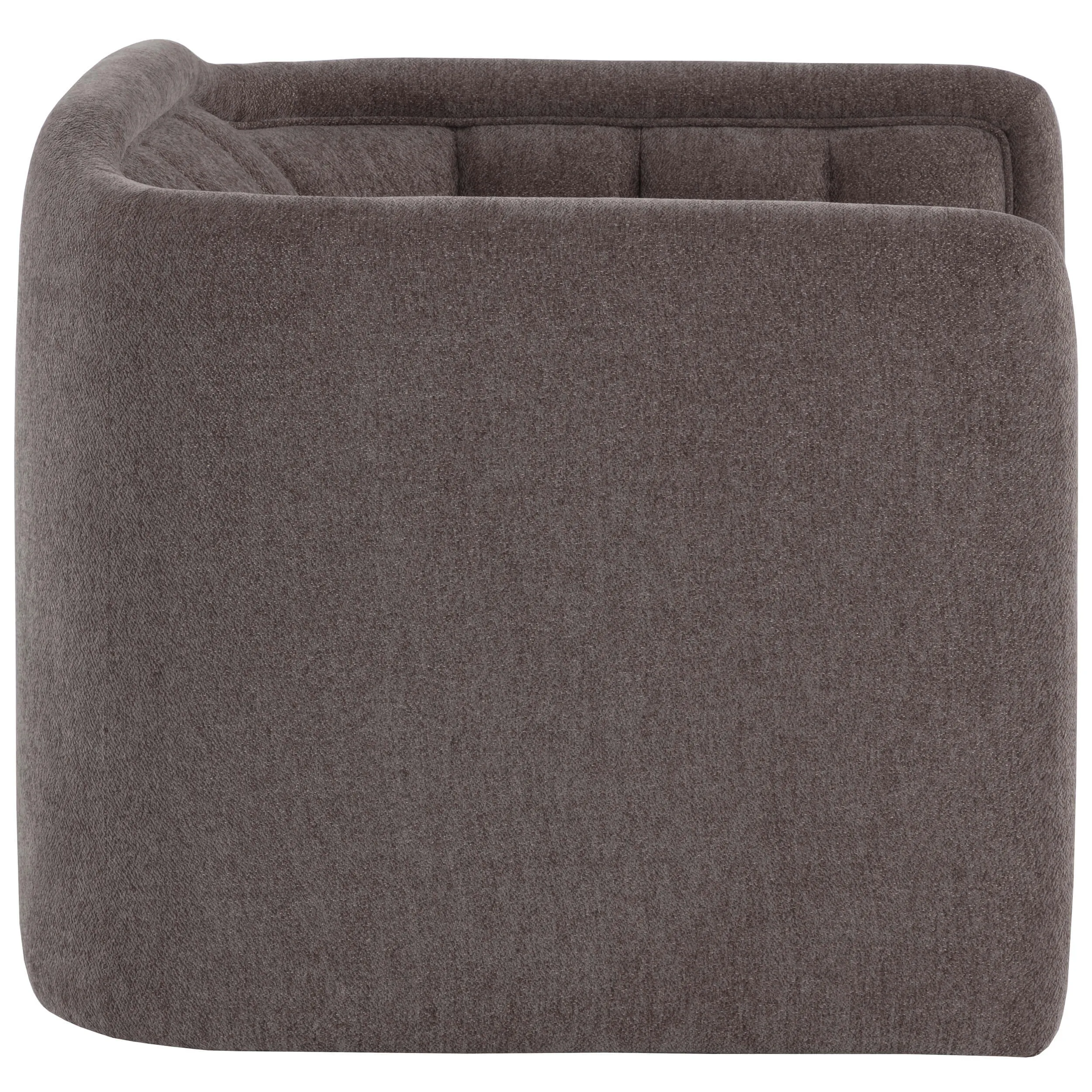 Birrit Swivel Chair, Alaska Hedgehog Brown
