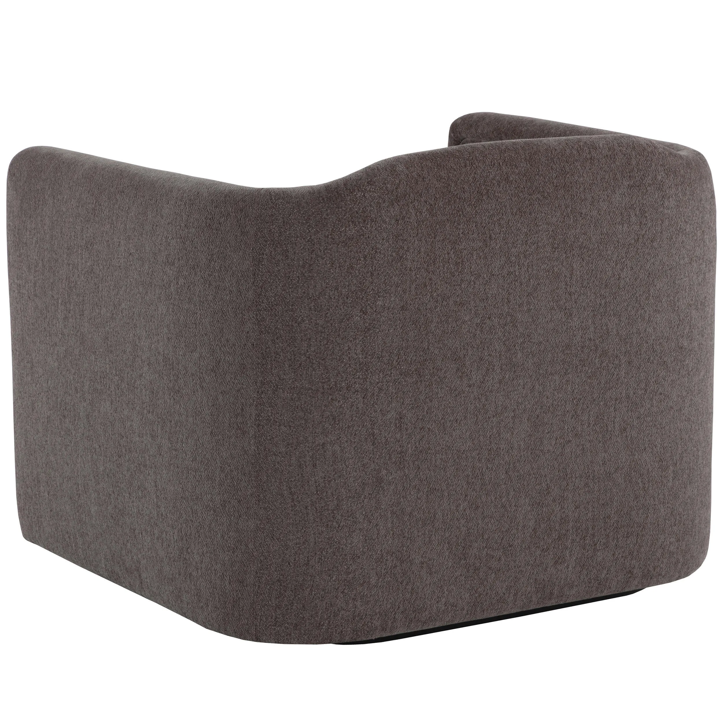 Birrit Swivel Chair, Alaska Hedgehog Brown
