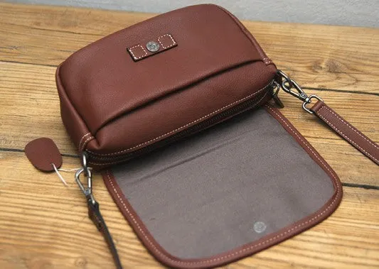 Black LEATHER WOMEN Messenger Bag SHOULDER BAG Crossbody Purses FOR WOMEN