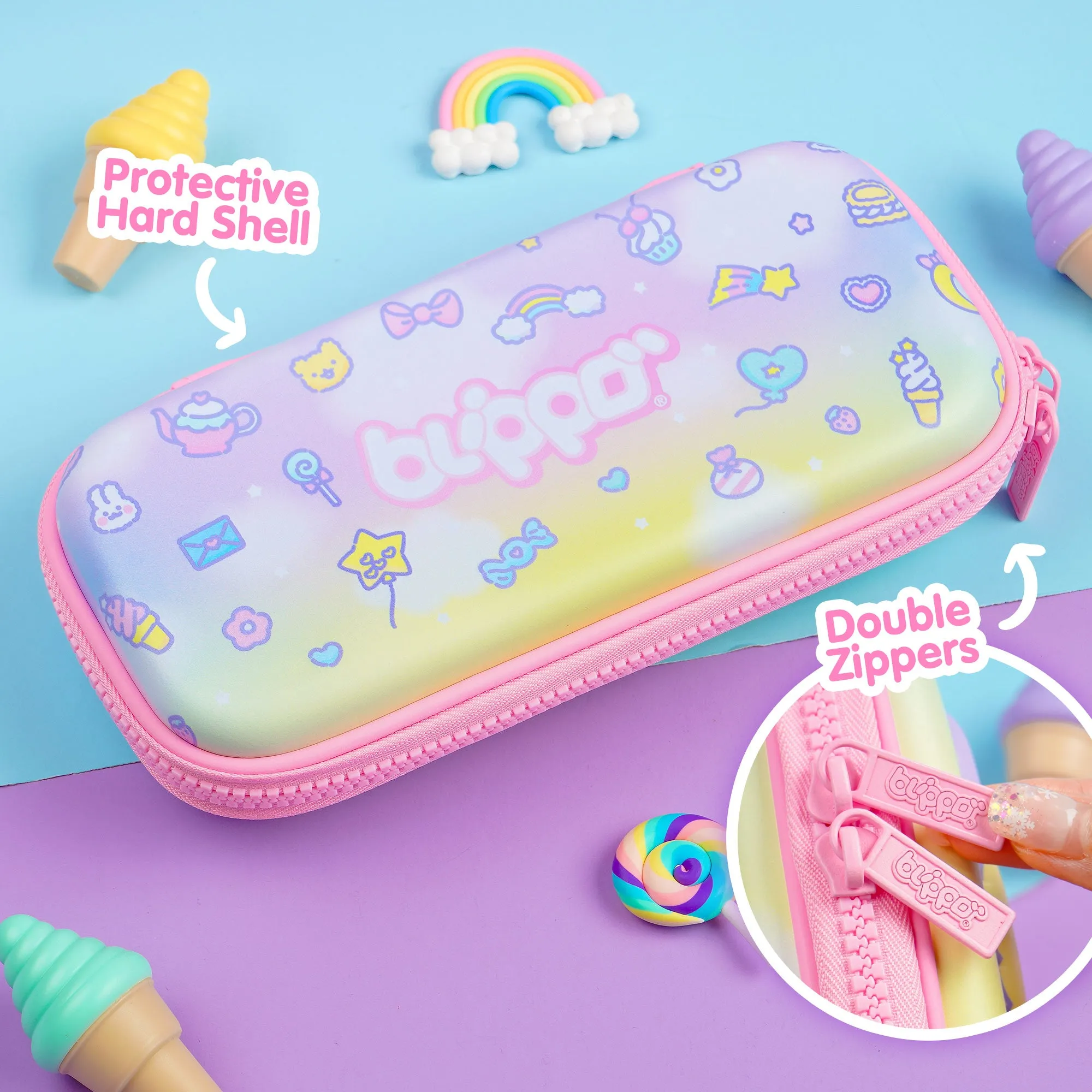 Blippo Harajuku Hardtop Pencil Case - Small