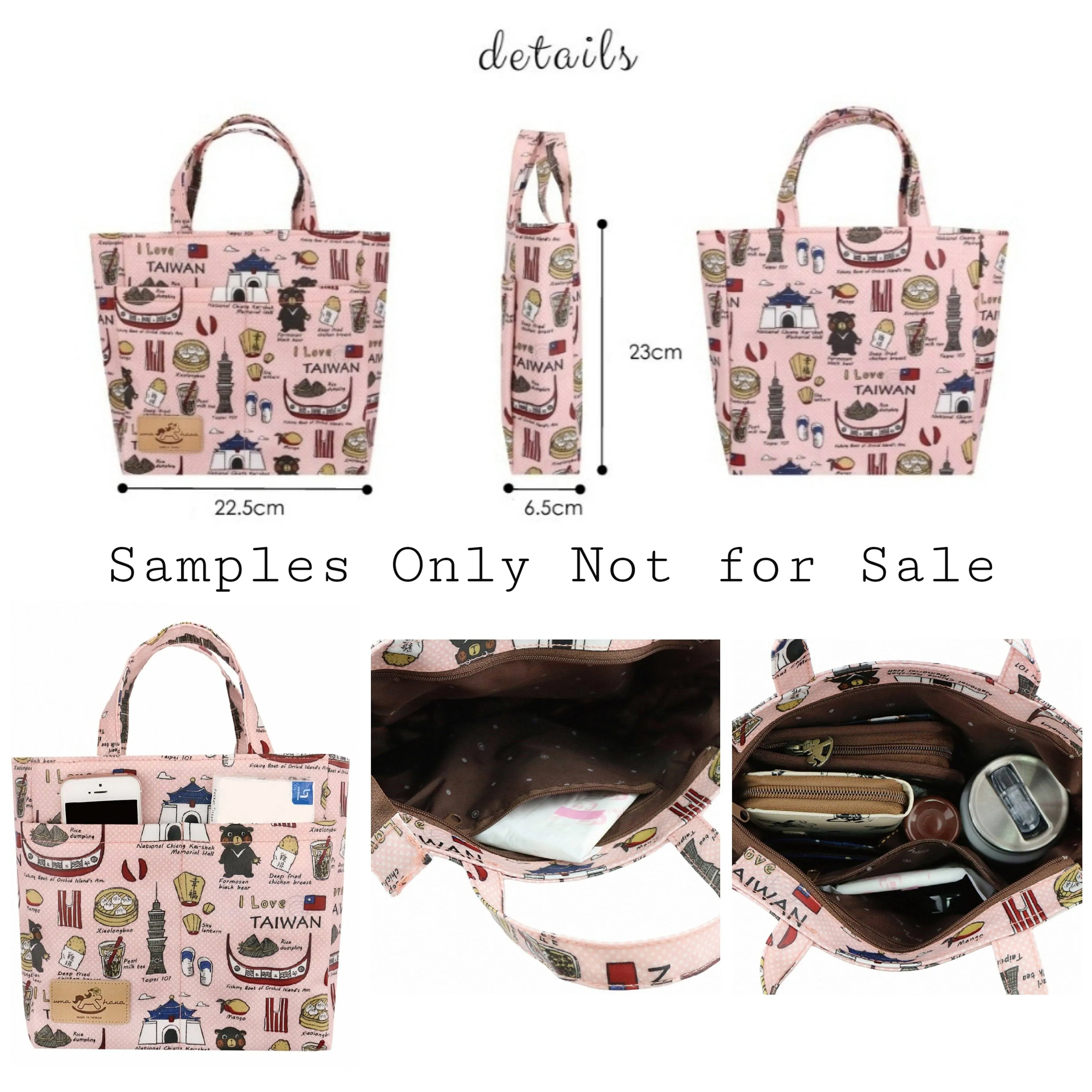 Blue Cat Yoga Mini Tote
