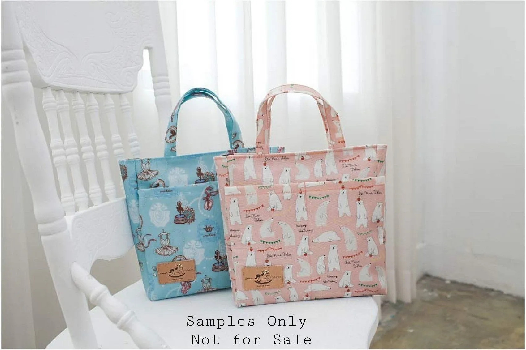 Blue Cat Yoga Mini Tote