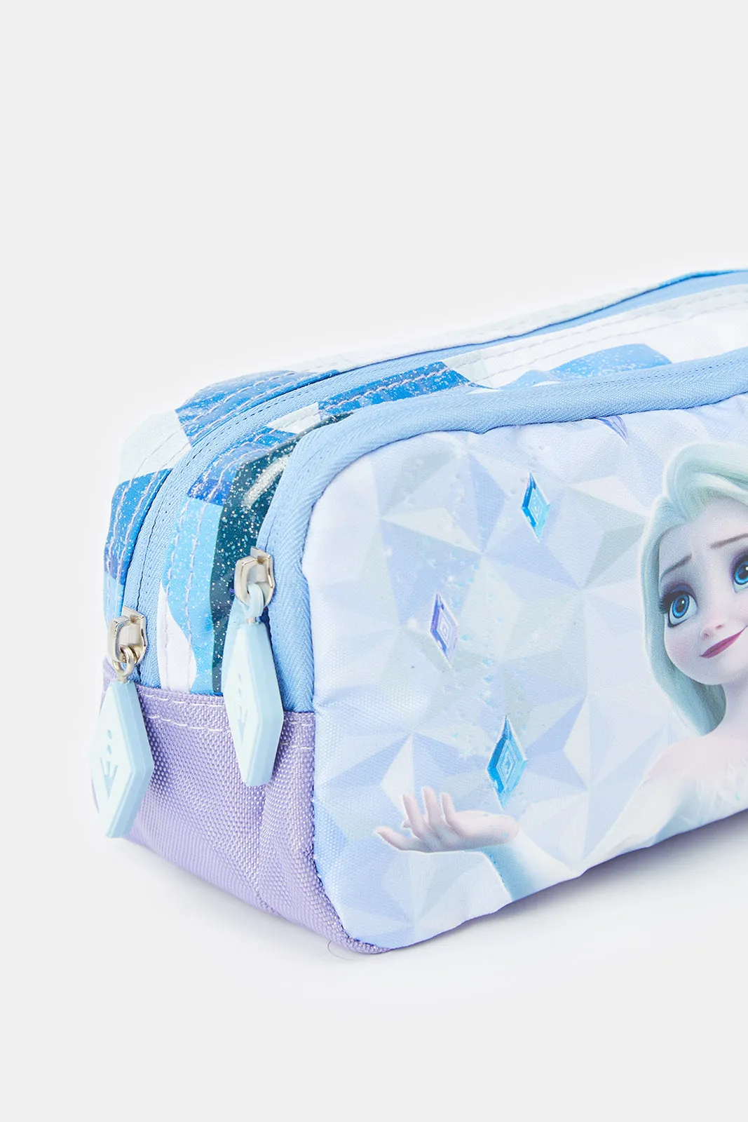 Blue Disney Frozen Elsa The Snow Queen Pencil Case