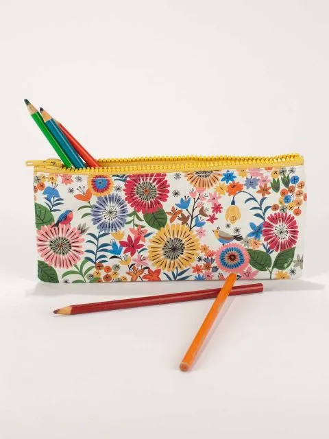 Blue Q - Flower Field Pencil Case