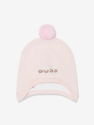 BOSS Baby Girls Pull On Hat in Pink