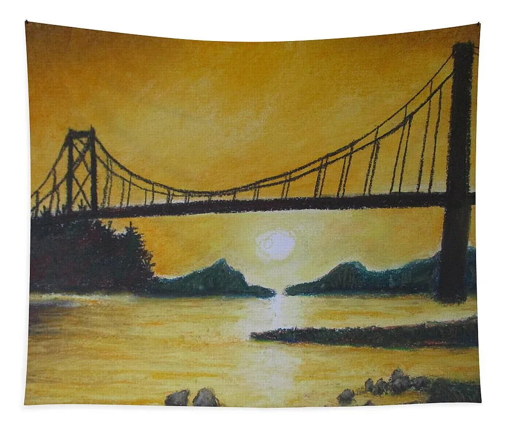Bridge of Yellow ~ Tapestry