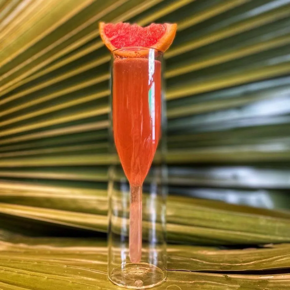 Bubble Flute Champagne Glass - Set of 2