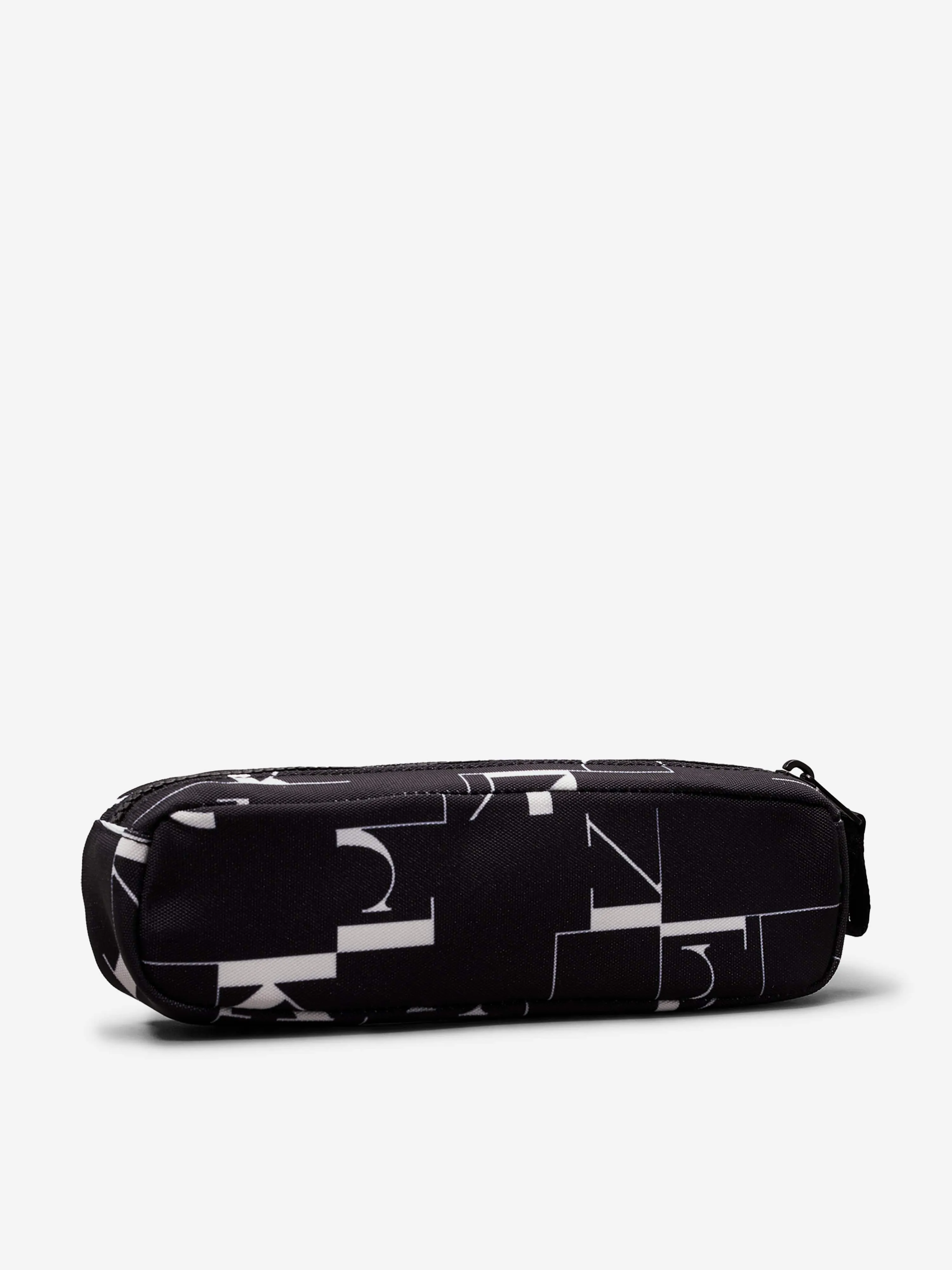 Calvin Klein Kids City Grid AOP Pencil Case in Black (19.5cm)