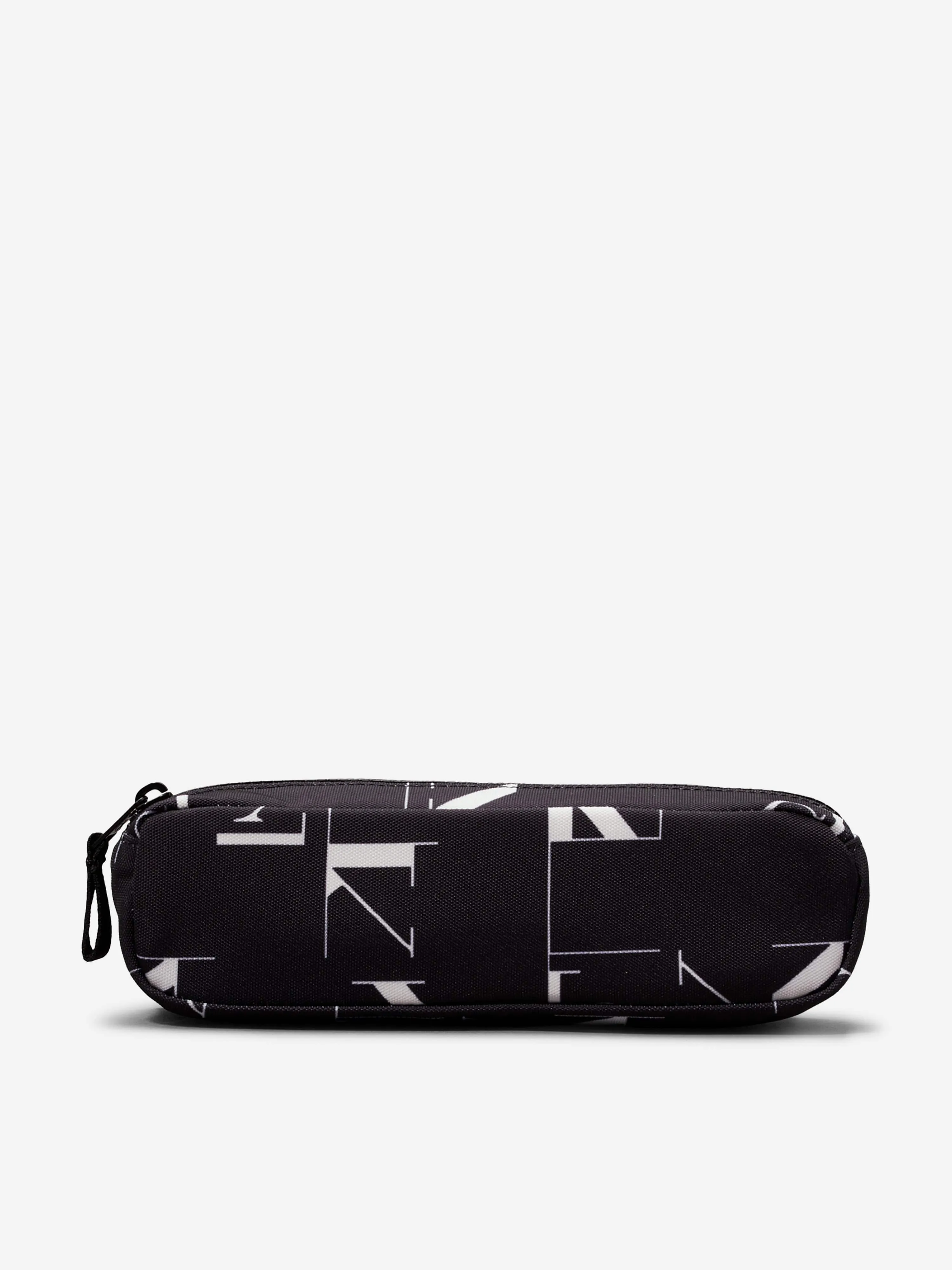 Calvin Klein Kids City Grid AOP Pencil Case in Black (19.5cm)