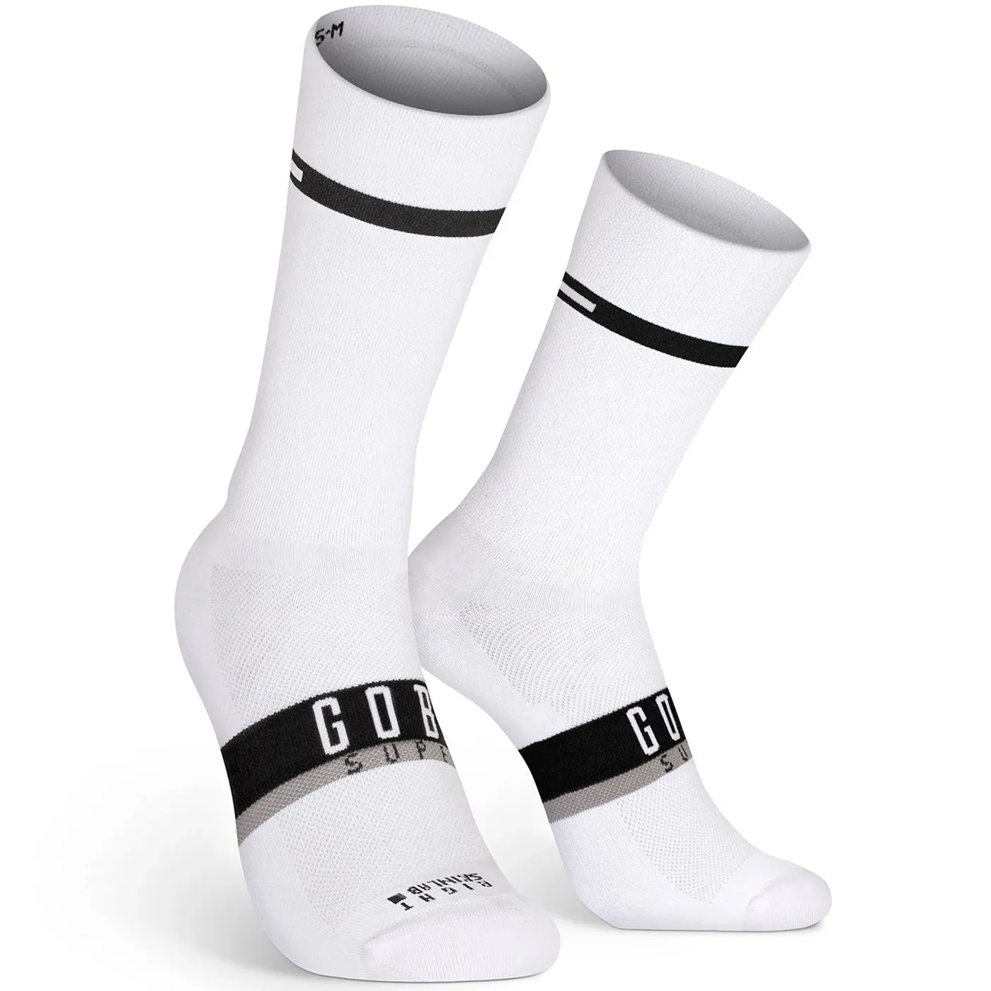 Calze Gobik Superb Horizon Extra Long - Bianco