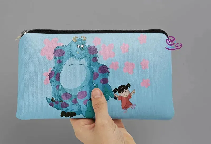 Canvas - Pencil Case -Monsters, Inc.