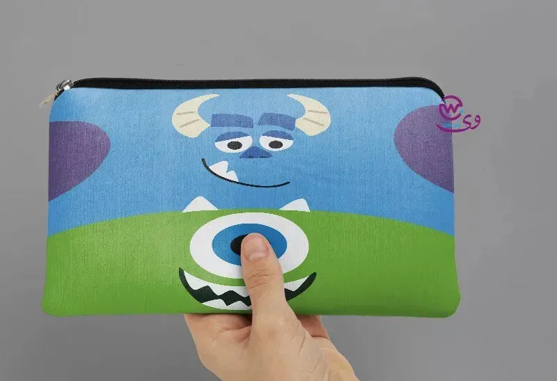 Canvas - Pencil Case -Monsters, Inc.