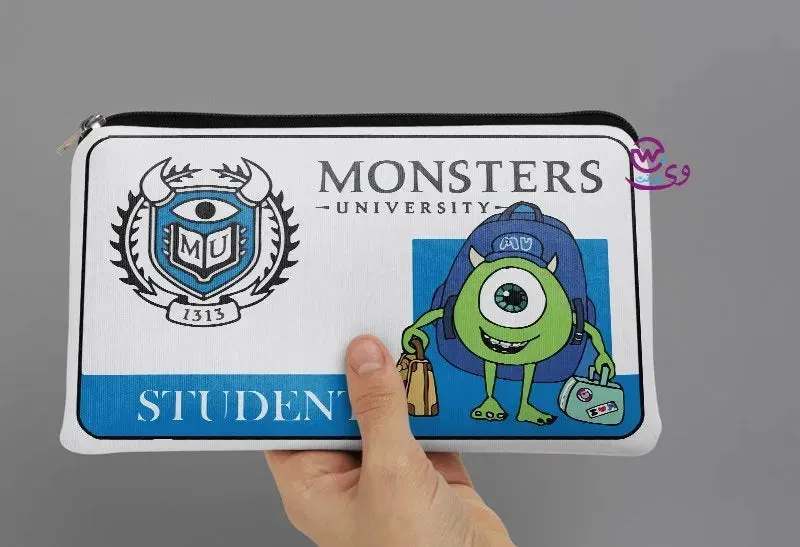 Canvas - Pencil Case -Monsters, Inc.
