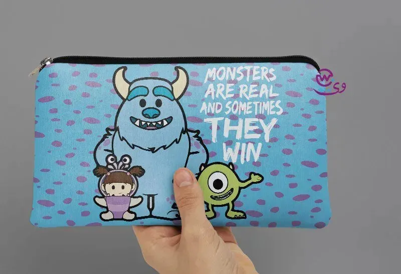 Canvas - Pencil Case -Monsters, Inc.