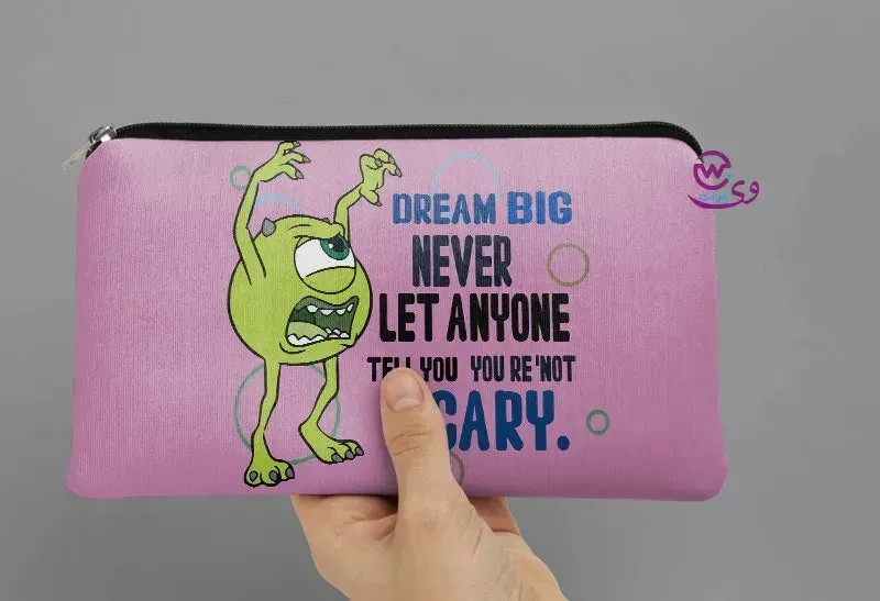 Canvas - Pencil Case -Monsters, Inc.