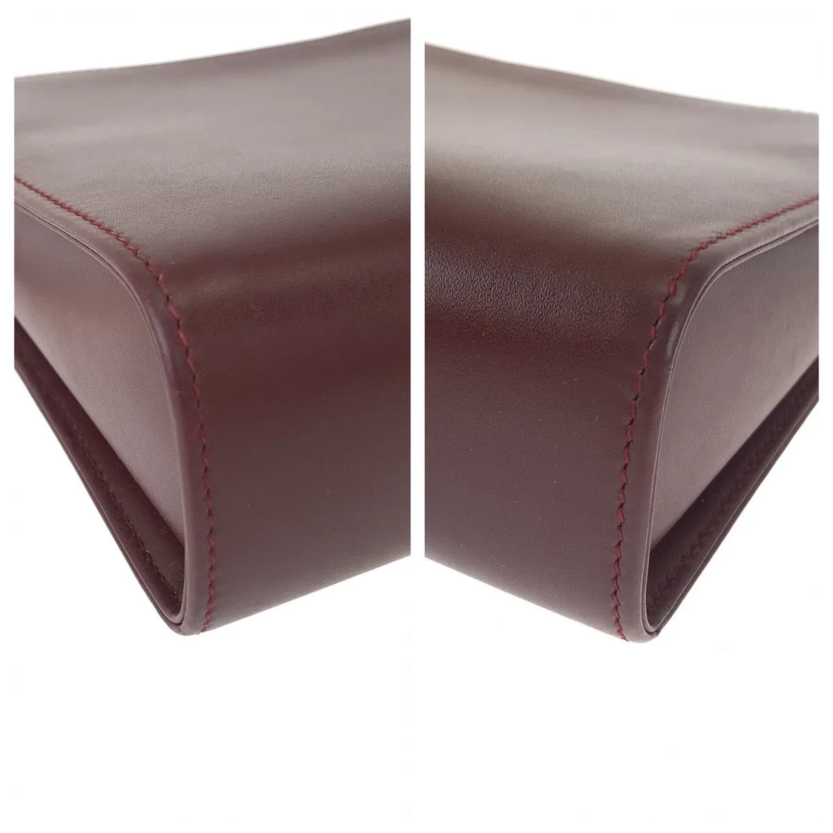 Cartier Must Line Clutch Bag Wine Red