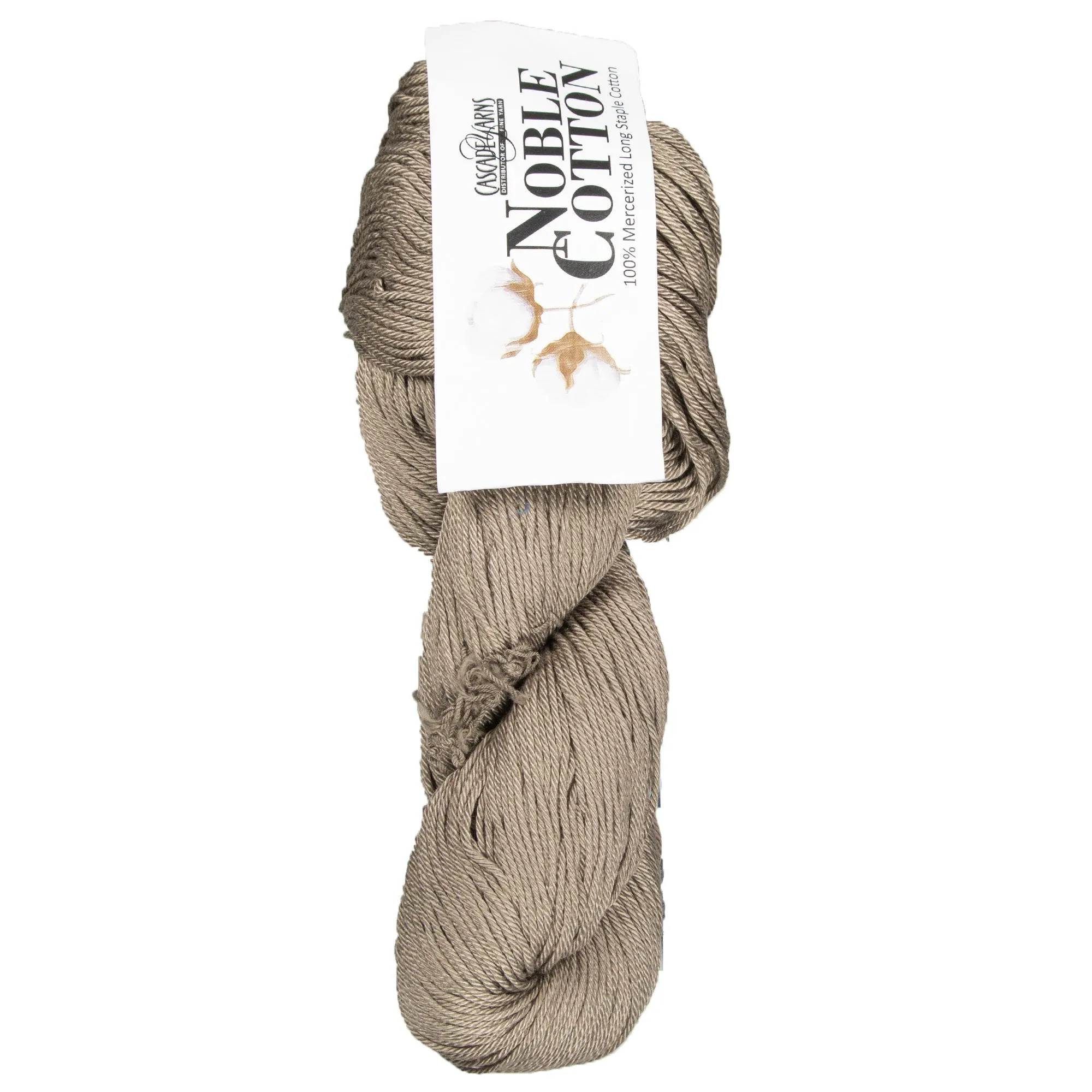 Cascade Yarns Noble Cotton Yarn - 20 Chinchilla