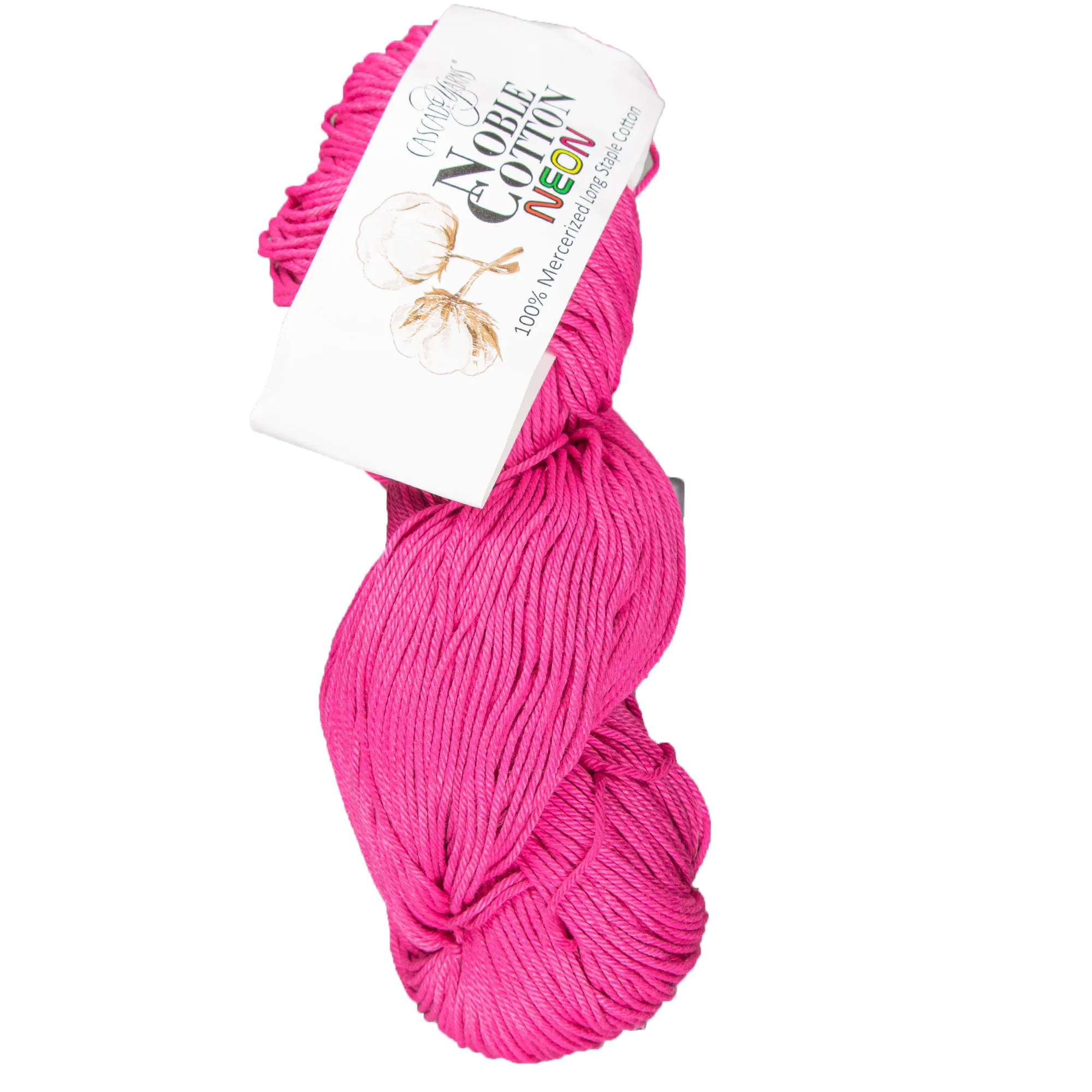Cascade Yarns Noble Cotton Yarn - 404 Pink