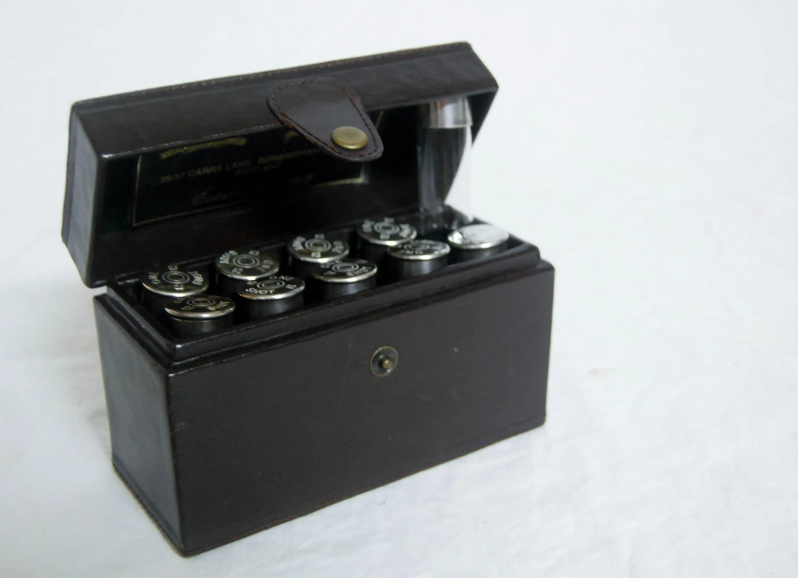 Cased Set of Silver Hallmarked Shooting Place Markers by William Powell & Son, Birmingham