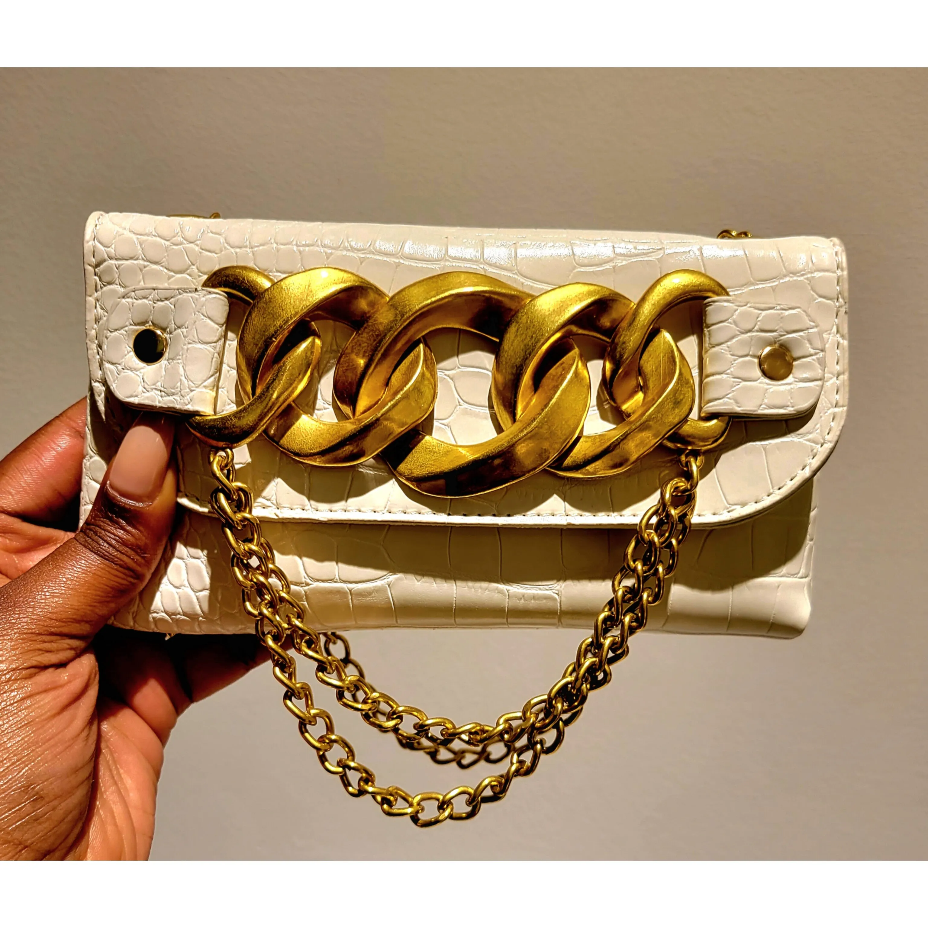 Chunky Chain Belt Bag