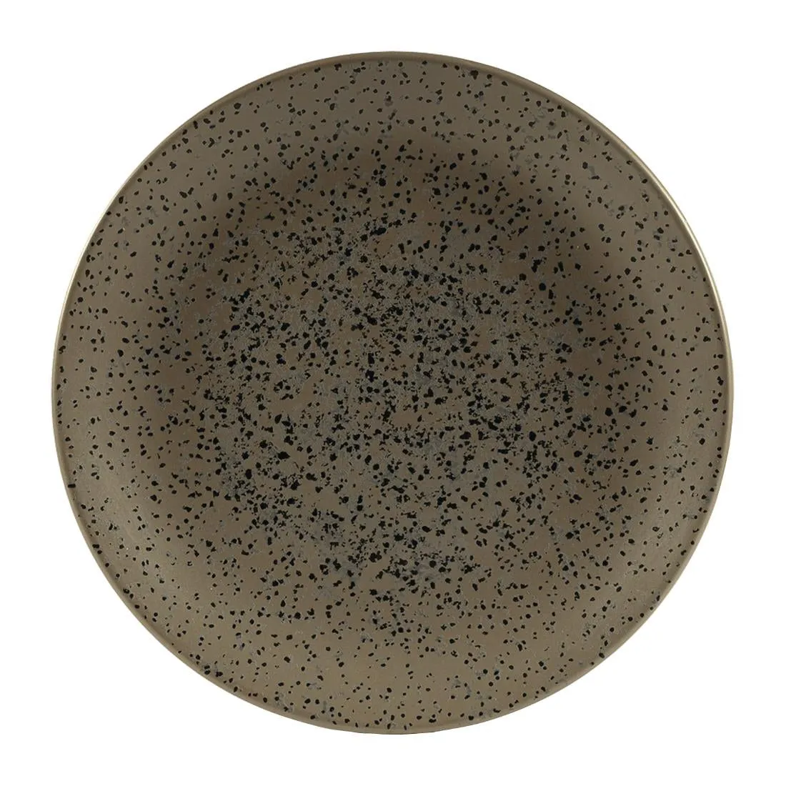 Churchill Menu Shades Caldera Coupe Plates Flint Grey 205mm (Pack of 6)