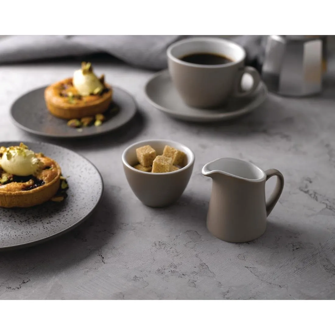 Churchill Menu Shades Sugar Bowls Smoke Grey 70mm (Pack of 6) - FC202