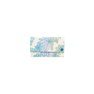 Classic Envelope Clutch • Naupaka • Blue Lagoon