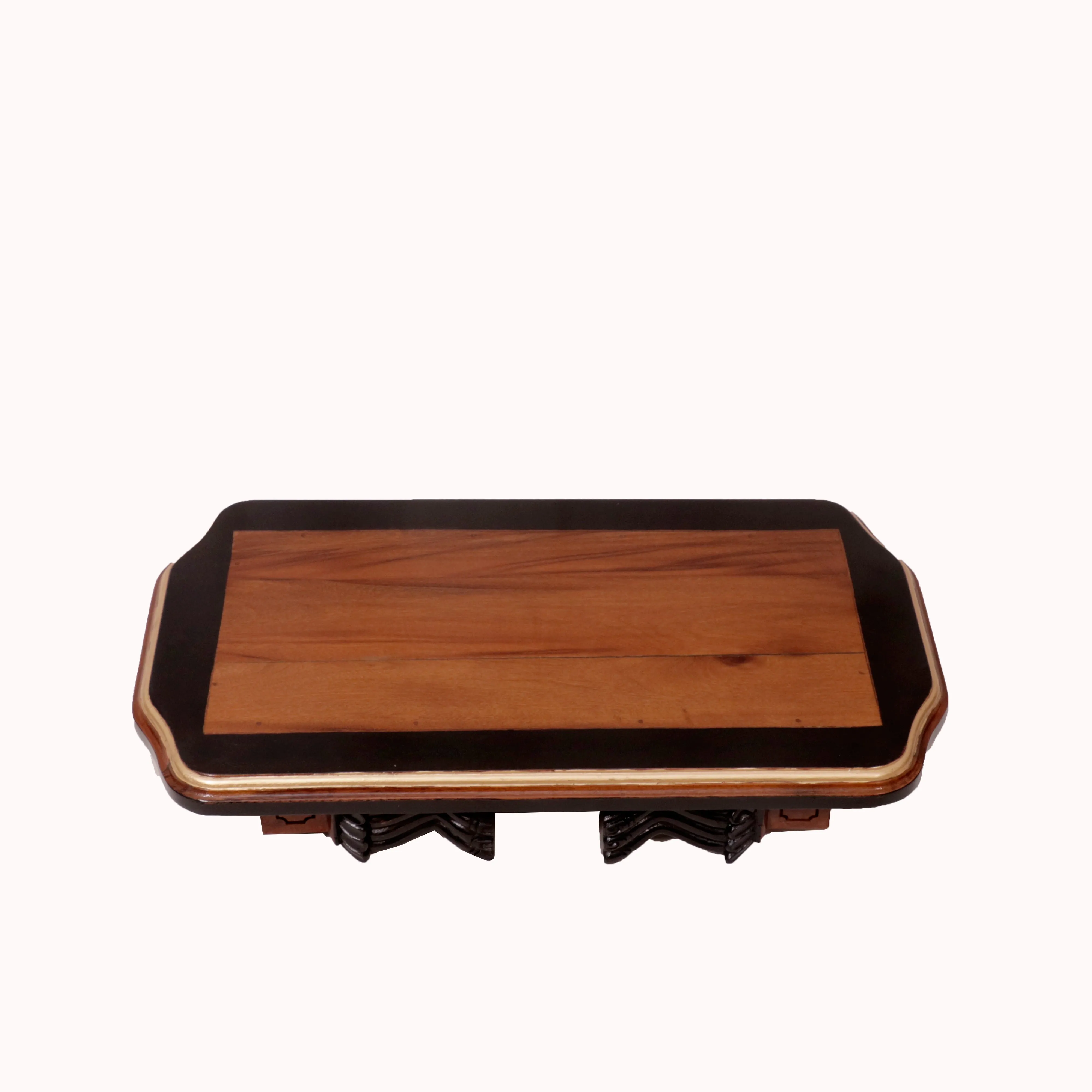 Classic Polygon Shaped Teak Wood Bajot