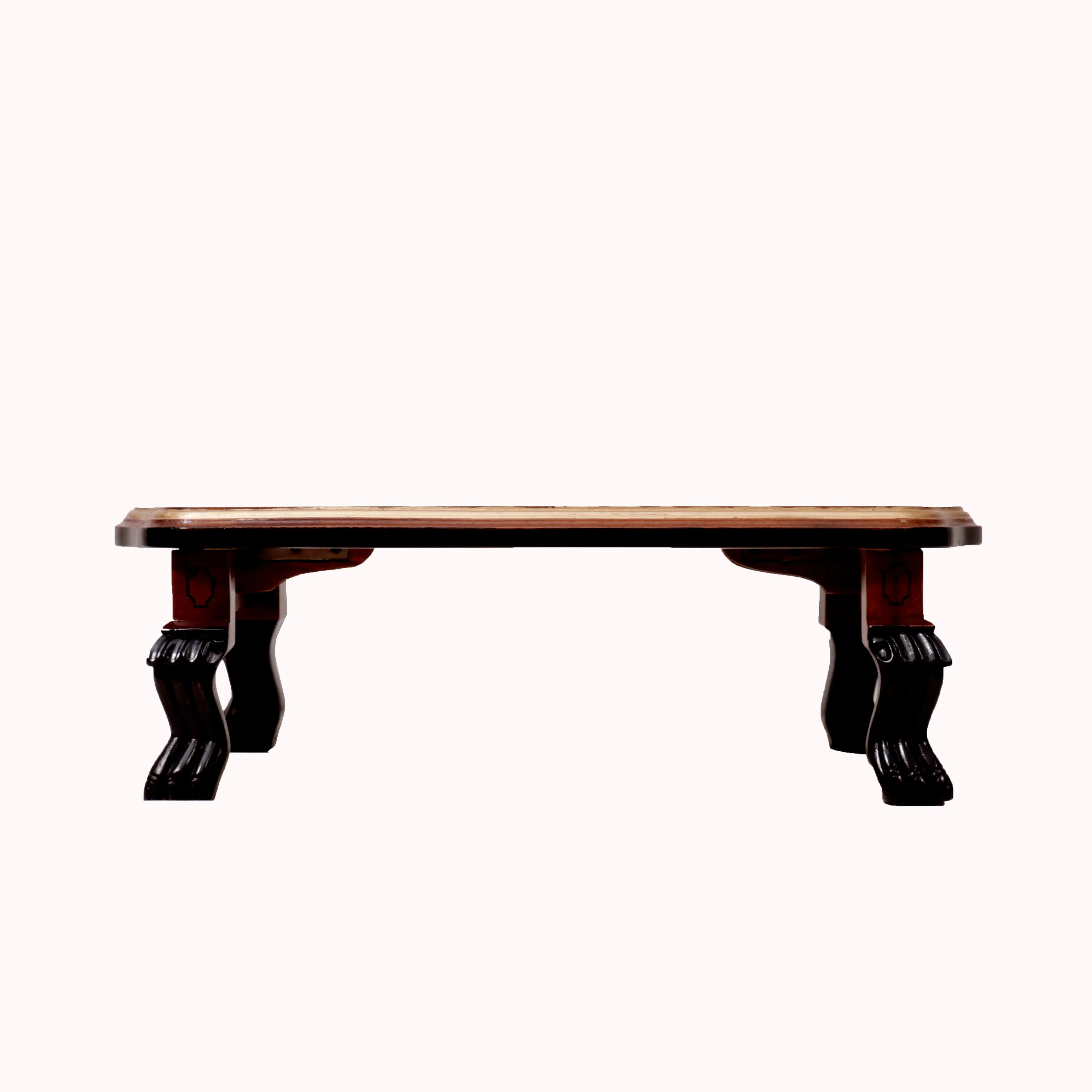 Classic Polygon Shaped Teak Wood Bajot