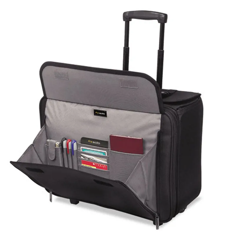 Classic Rolling Catalog Case (Fits laptops up to 17"), Black Polyester